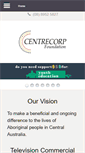 Mobile Screenshot of centrecorpfoundation.com.au